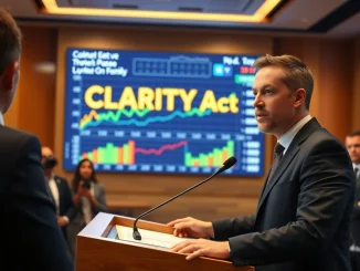 Coinbase CEO Brian Armstrong discusses the crypto market structure bill and digital asset regulation.