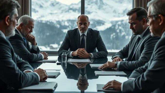 Revealing: Coinbase CEO Faces Chilly Reception from Top Bankers at Davos Summit Coinbase CEO Brian Armstrong faces a cold reception from top U.S. bankers at the Davos Forum.