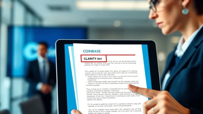 Coinbase considers opposing crypto bill over stablecoin rewards ban impacting US regulation