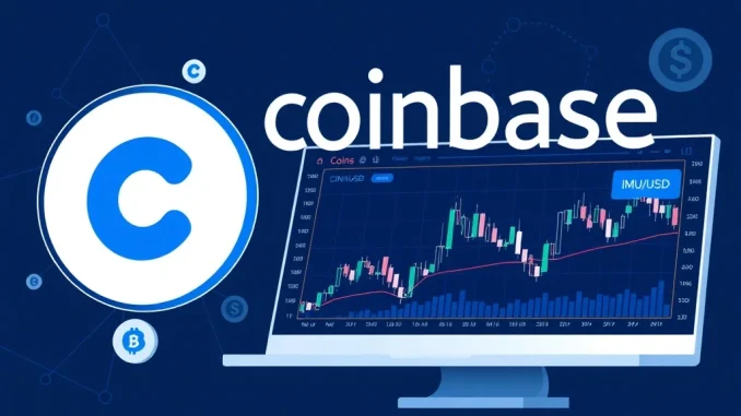 Coinbase IMU Listing: Strategic Expansion Brings Spot Trading to Major Exchange Platform Coinbase exchange platform listing IMU cryptocurrency for spot trading on IMU/USD pair
