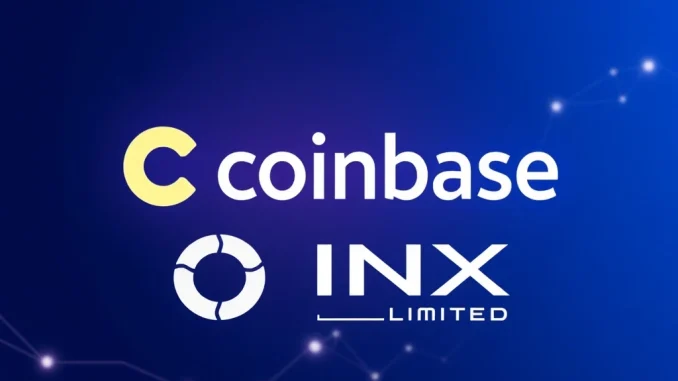 Coinbase adds INX to its listing roadmap, connecting cryptocurrency and security token exchanges.