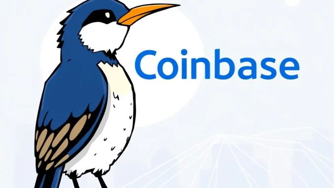 Coinbase exchange listing the Moonbird BIRB token, a significant event for NFT finance.