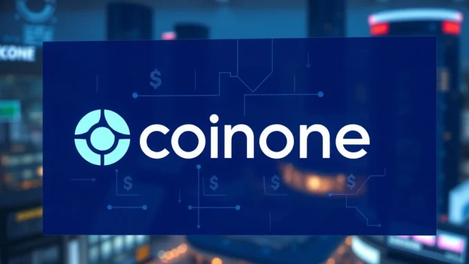 Coinone exchange announces RIVER cryptocurrency listing for Korean won trading in Seoul market