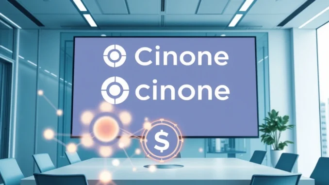 Coinone exchange announces the SENT token listing for Korean Won trading, a key development for South Korea's crypto market.