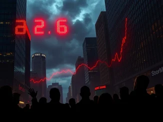 Crypto Fear & Greed Index plunging to 26 signifies intense market fear and investor anxiety.