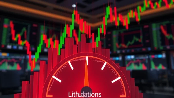 Analysis of $471 million crypto futures liquidations showing market volatility impact