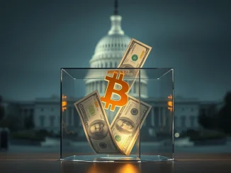 A crypto Super PAC's holdings lose value as Bitcoin price drops, impacting political campaign funds.