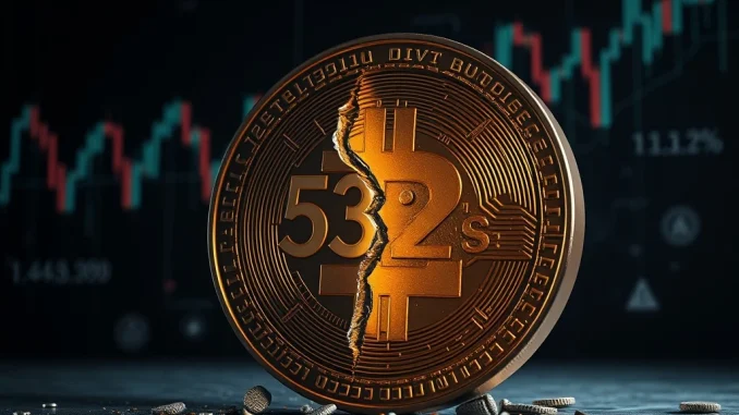 Analysis of cryptocurrency failure rate showing over half of tokens launched since 2021 have ceased trading.