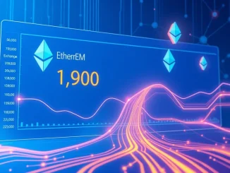 Visualization of Cumberland's strategic 1,900 ETH withdrawal from Binance representing institutional crypto movements.