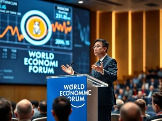 CZ warns about memecoin longevity and Dogecoin's potential at the World Economic Forum in Davos.