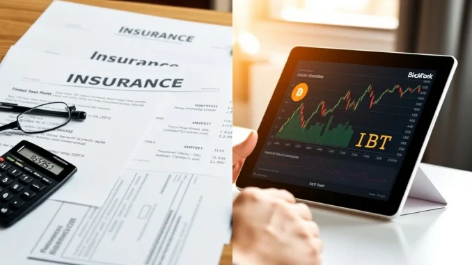 Delaware Life Bitcoin annuity using BlackRock IBIT ETF for cryptocurrency exposure in retirement planning