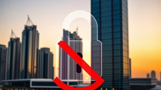 Dubai DIFC skyline symbolizing the new privacy token ban and cryptocurrency regulatory overhaul.