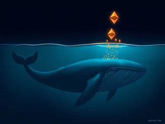 A dormant cryptocurrency whale transfers $145 million in Ethereum to the Gemini exchange after nine years.