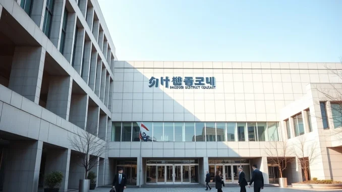 Daejeon District Court dismisses Upbit user lawsuit over martial law outage losses.