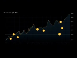 ETH/BTC ratio chart showing early signs of market shift with technical indicators and 2025 data points