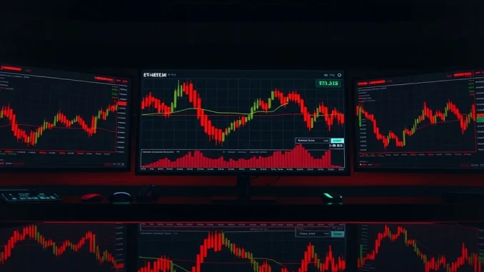 Ethereum leads $269 million in crypto liquidations as market volatility triggers massive position closures.