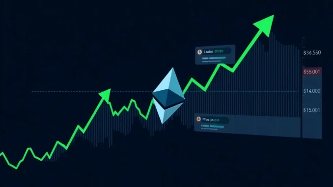 Ethereum trend reversal analysis showing net taker volume turning positive for first time since 2023