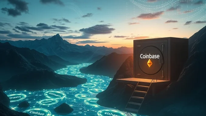 Analysis of a major Ethereum whale transfer to Coinbase and its market implications.