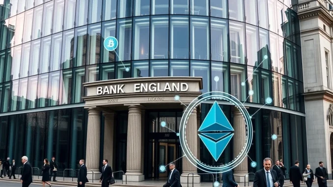 UK FCA building with digital overlay representing the final consultation phase for cryptocurrency regulations.
