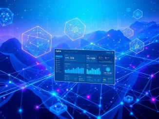 Galxe Web3 infrastructure platform evolution showing integrated blockchain services and analytics dashboard