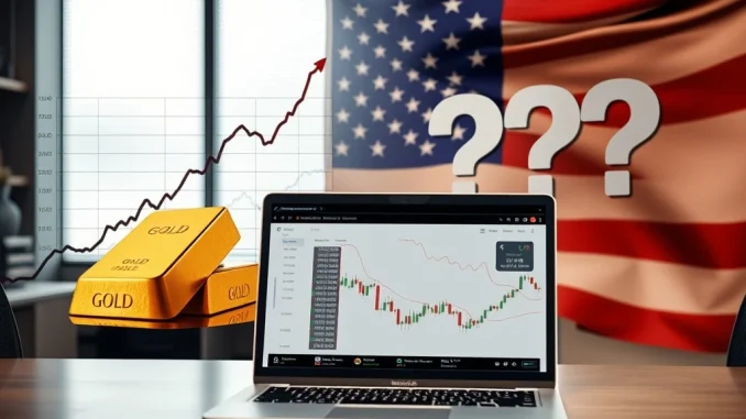 Analysis of gold price and US regulatory confusion as key crypto variables impacting 2025 markets.