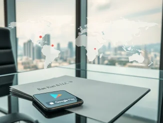 Legal analysis of Google Play's overseas crypto app block impact by Bae Kim & Lee law firm