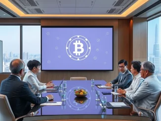 Hana Financial Group leads a banking consortium to issue a regulated stablecoin in South Korea, merging traditional finance with blockchain.