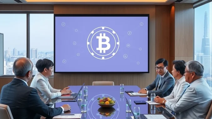 Hana Financial Group leads a banking consortium to issue a regulated stablecoin in South Korea, merging traditional finance with blockchain.