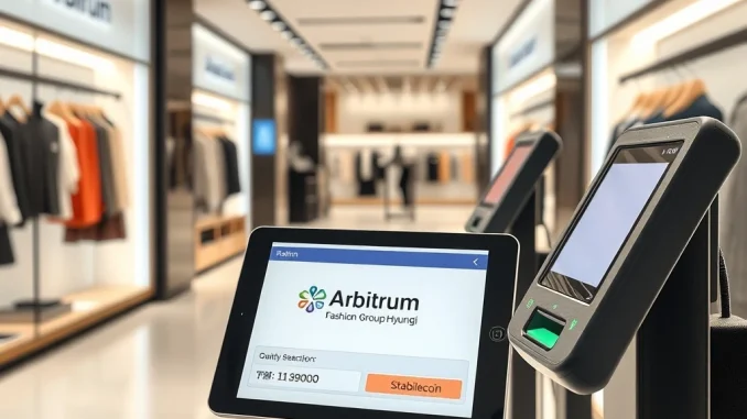 Hyungji's Revolutionary Partnership with Arbitrum Transforms Fashion Payments with Stablecoin Infrastructure Fashion Group Hyungji implements Arbitrum stablecoin payment infrastructure in retail stores