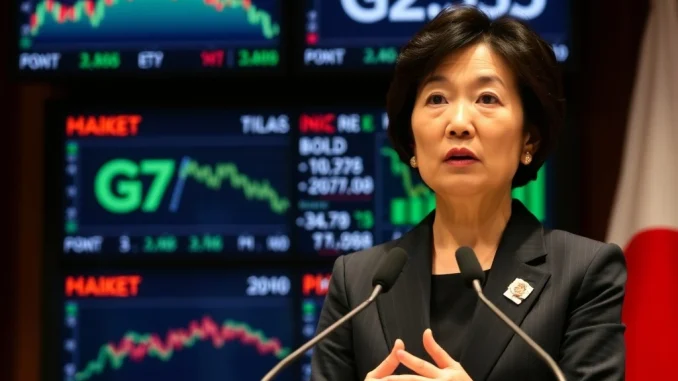 Japan Finance Minister addresses bond market crisis and yen weakness during press conference on market stability