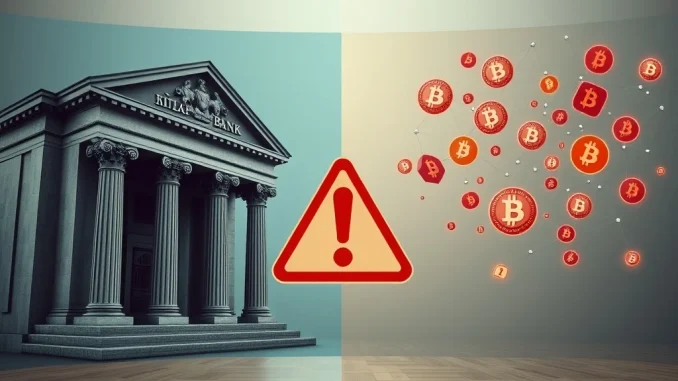JPMorgan CFO warns of dangerous stablecoin interest risks compared to regulated bank deposits.