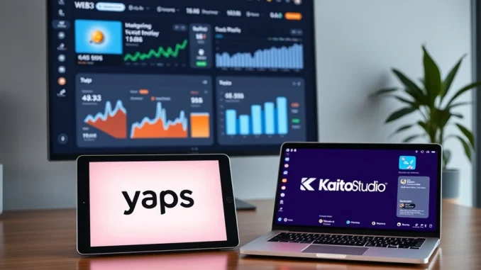 Kaito's Strategic Pivot: Shuttering Yaps to Launch Powerful Kaito Studio Marketing Platform Kaito transitions from Yaps rewards service to the new Kaito Studio Web3 marketing platform.