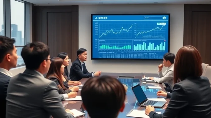 Strategic Shift: KOFIA Establishes Dedicated Digital Asset Team to Propel Korean Finance Forward KOFIA's new Digital Strategy Team meeting to plan Korean financial firms' expansion into security tokens and digital assets.