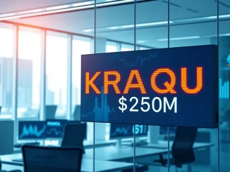 Kraken-affiliated SPAC files for $250 million Nasdaq IPO representing crypto exchange market expansion