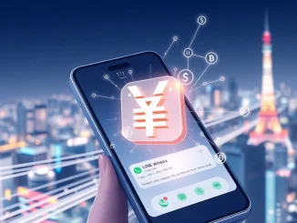 LINE Messenger integrates JPYC stablecoin for secure Japanese yen digital payments in new wallet feature.