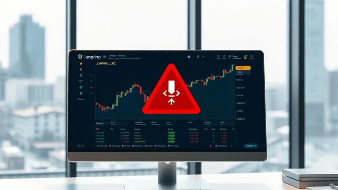 Loopring LRC token faces delisting watchlist on major South Korean crypto exchanges Upbit, Bithumb, and Korbit.