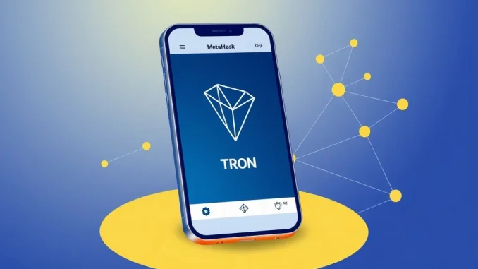MetaMask wallet now supports the Tron network for managing TRX and other assets.