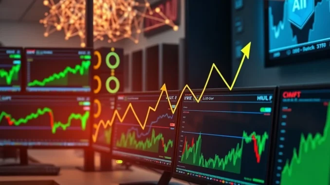 Mining stocks with AI focus surge on Anthropic funding news showing IREN, CIFR, HUT, WULF gains