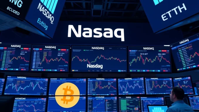 Nasdaq removes position limits for Bitcoin and Ethereum ETF options trading in 2025