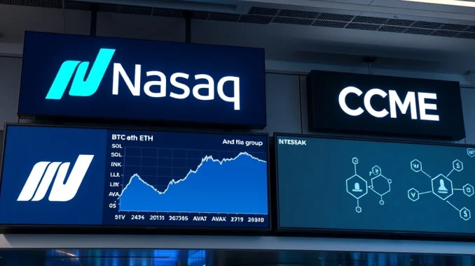 Nasdaq and CME Group launch a new institutional crypto benchmark index for investors
