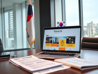 Naver warns that crypto promotion for unregistered firms violates South Korean financial regulations