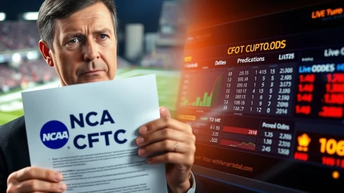 NCAA demands CFTC halt sports prediction markets to protect athletes and betting integrity
