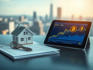 Newrez crypto mortgage policy allows Bitcoin and Ethereum for home loan applications.