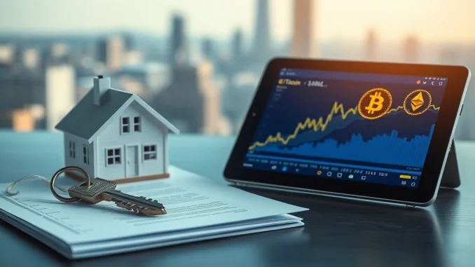 Newrez crypto mortgage policy allows Bitcoin and Ethereum for home loan applications.