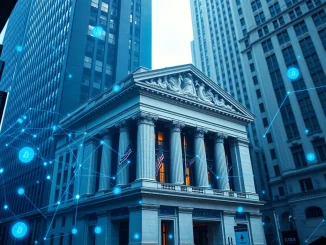 NYSE tokenized settlement merging with public blockchain networks for future financial markets