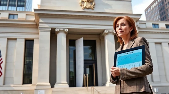 Analysis of Federal Reserve interest rate policy and potential 2026 cut by Philadelphia Fed President.