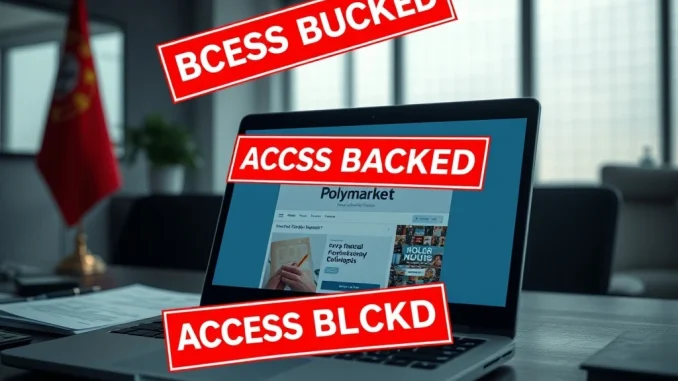 Polymarket platform faces access bans in Portugal and Hungary due to regulatory crackdown on prediction markets.