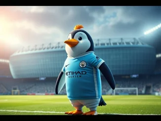 Pudgy Penguins and Manchester City partnership announcement for exclusive Web3 merchandise collaboration