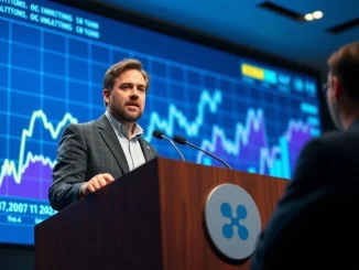 Ripple CEO Brad Garlinghouse predicts a new crypto market all-time high in 2025 during a CNBC interview.
