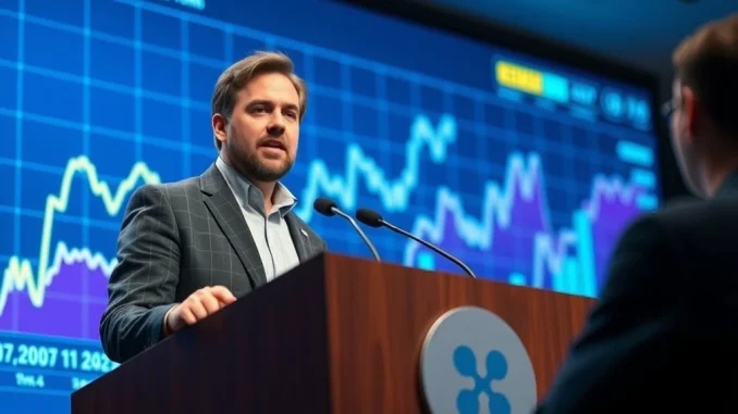 Ripple CEO Brad Garlinghouse predicts a new crypto market all-time high in 2025 during a CNBC interview.